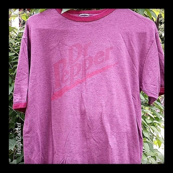 Vintage Other - ●RELISTS 2MRRW●RETRO DR.PEPPER RINGER TSHIRT/MEN'S LG/ TNT BY TRAU & LOEVNER